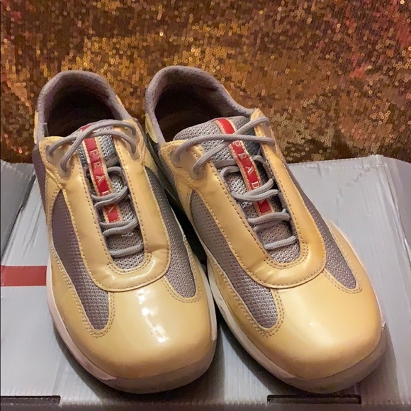 Paten Leather Prada sneaker - Picture 1 of 1